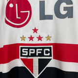 2009/10 SAO PAULO #10 HOME SHIRT (M) REEBOK