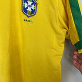1998/00 BRAZIL HOME SHIRT (L) NIKE