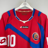 2014 COSTA RICA B.RUIZ #10 HOME SHIRT (XXL) LOTTO