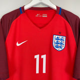 2016/17 ENGLAND VARDY #11 AWAY SHIRT (XL) NIKE