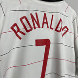 Shop 2003/04 MANCHESTER UNITED RONALDO #7 C/L AWAY SHIRT (XXXL) NIKE, classic football shirts, vintage football shirts & retro soccer jerseys at Cult Kits