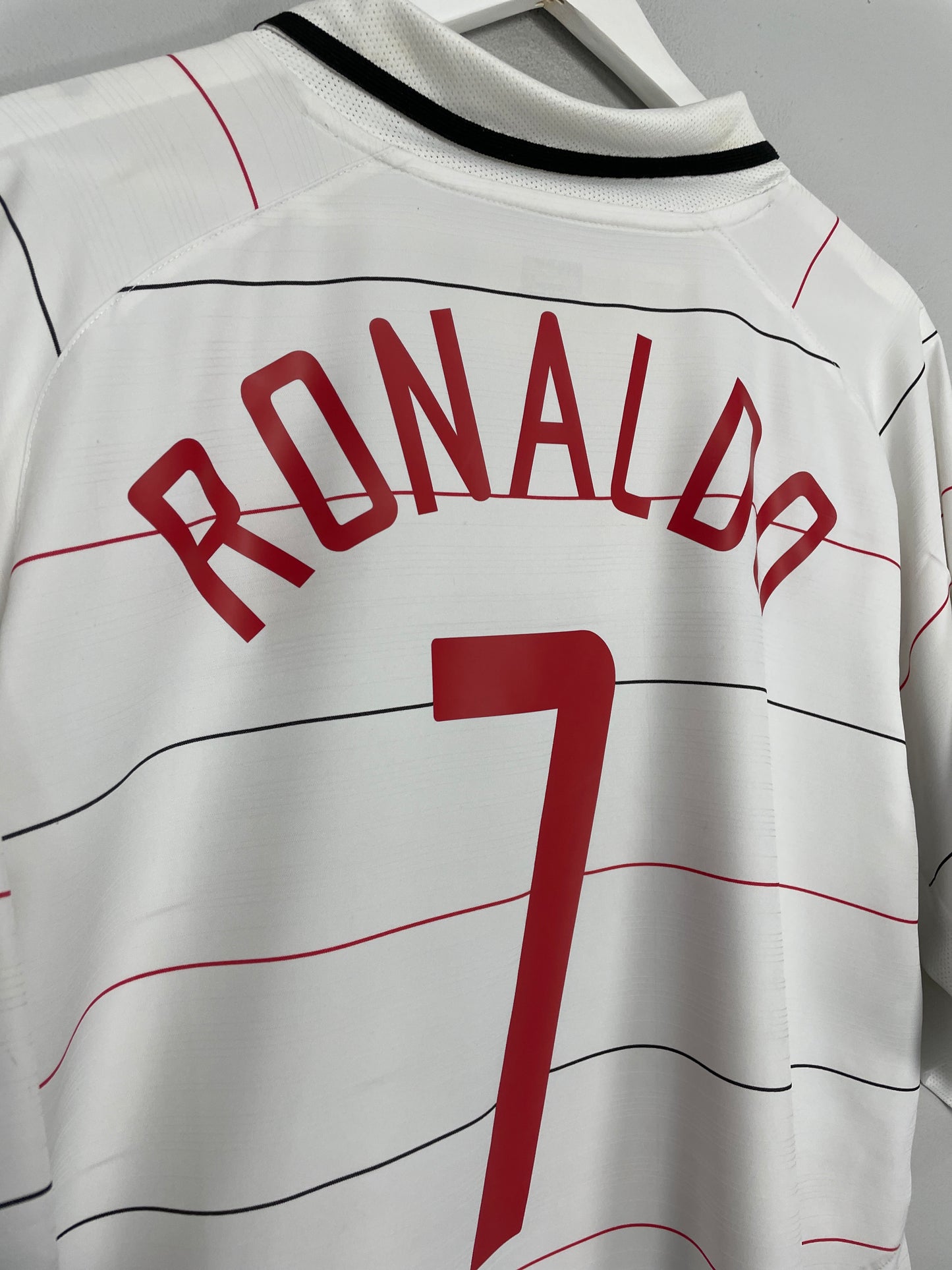 2003/04 MANCHESTER UNITED RONALDO #7 C/L AWAY SHIRT (XXXL) NIKE