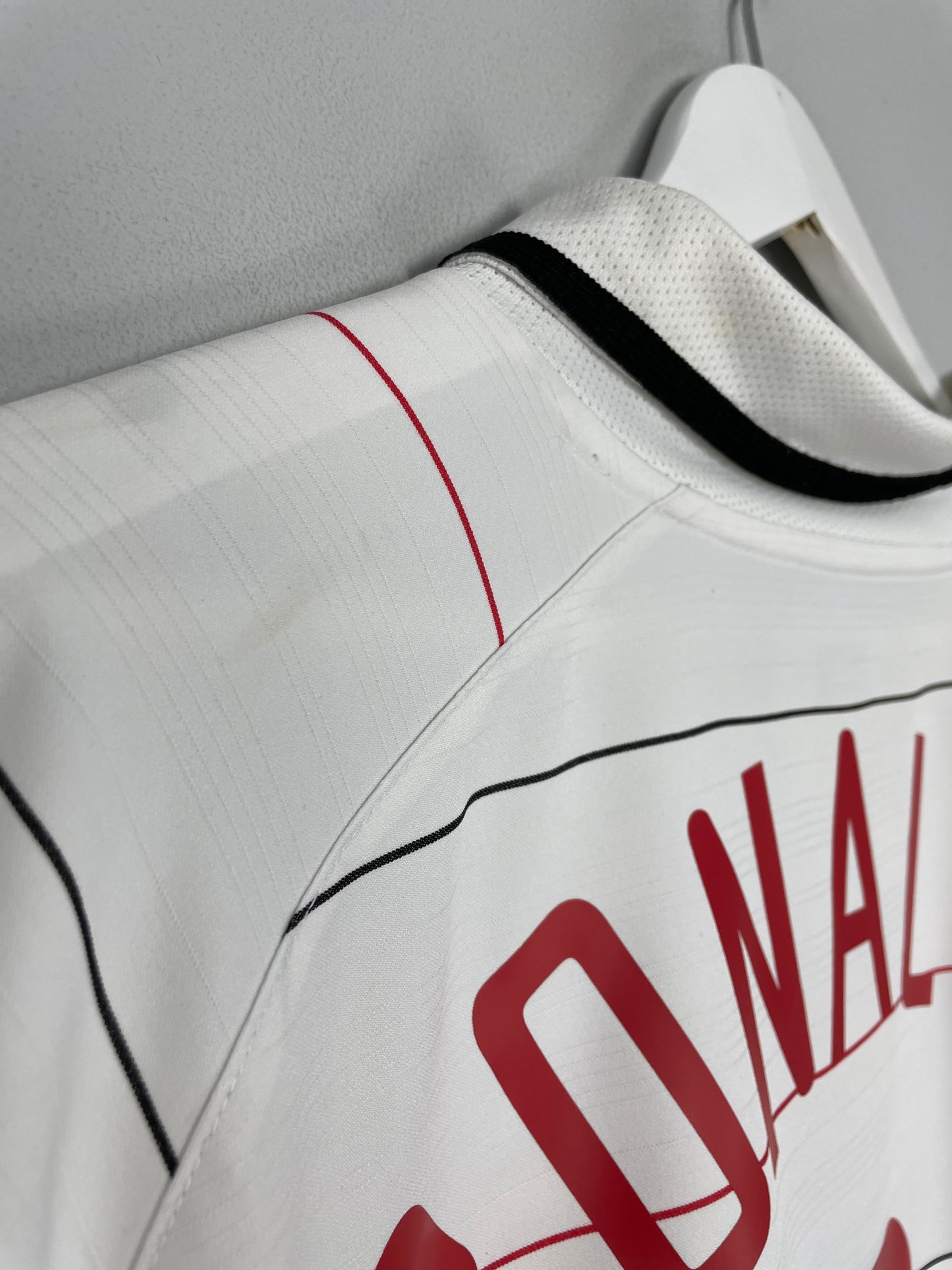 2003/04 MANCHESTER UNITED RONALDO #7 C/L AWAY SHIRT (XXXL) NIKE