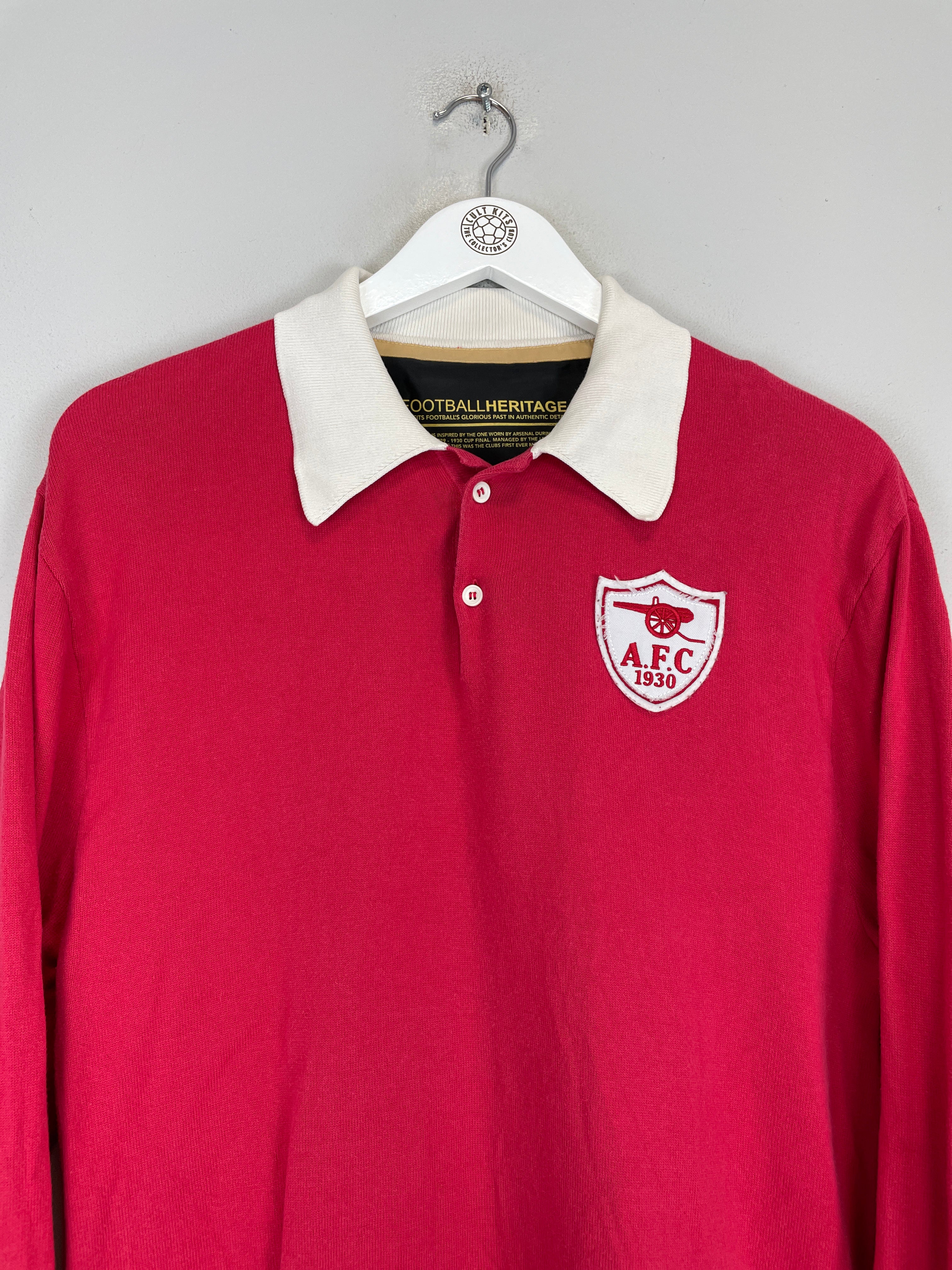 Shop 2007/08 ARSENAL L/S NIKE HERITAGE SHIRT (L), classic football shirts, vintage football shirts & retro soccer jerseys at Cult Kits