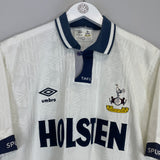 1991/93 TOTTENHAM HOME SHIRT (L) UMBRO