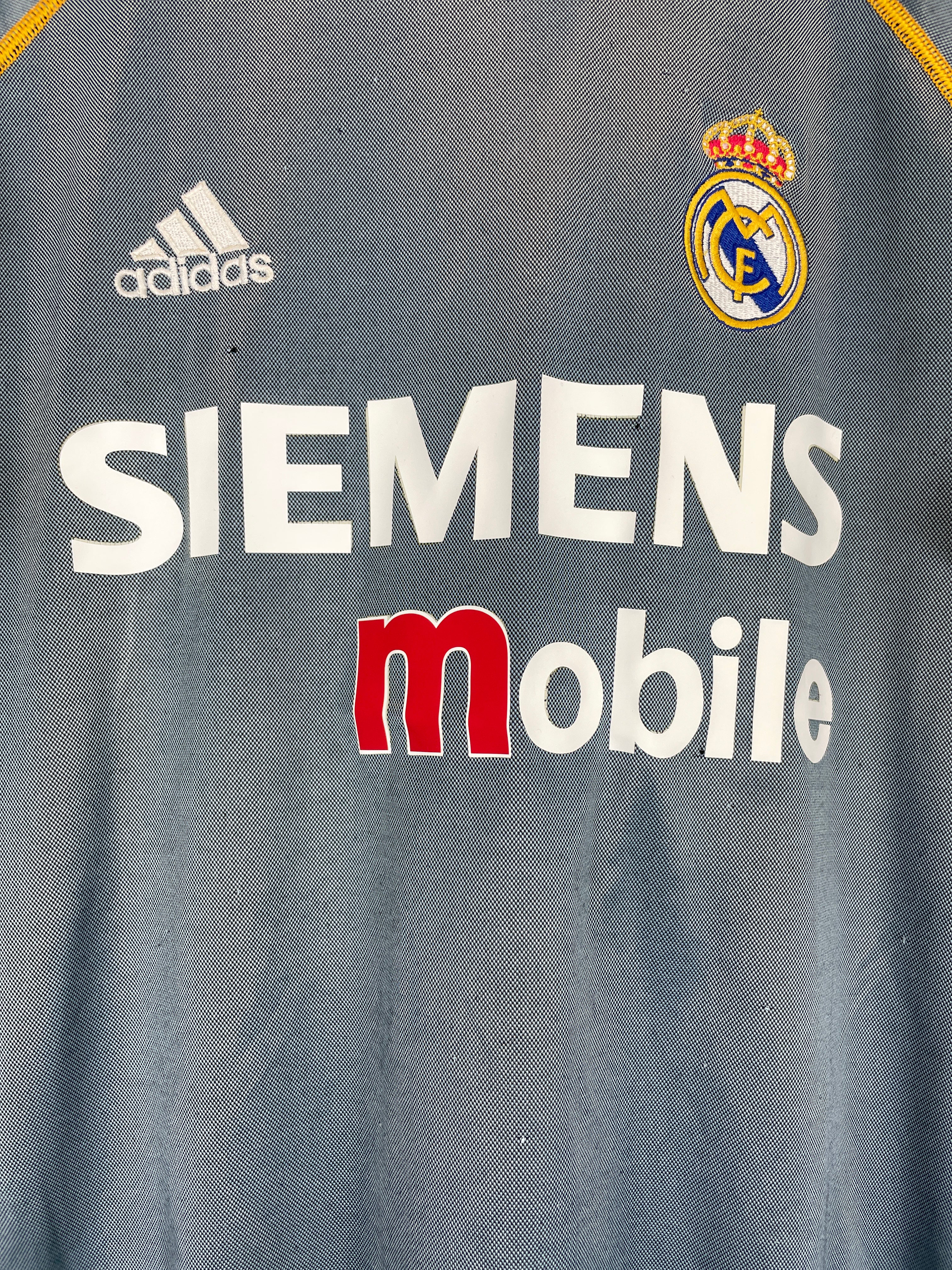 Shop 2003/04 REAL MADRID RONALDO #9 THIRD SHIRT (M) ADIDAS, classic football shirts, vintage football shirts & retro soccer jerseys at Cult Kits