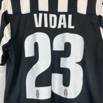 Shop 2013/14 JUVENTUS VIDAL #23 HOME SHIRT (L) NIKE, classic football shirts, vintage football shirts & retro soccer jerseys at Cult Kits