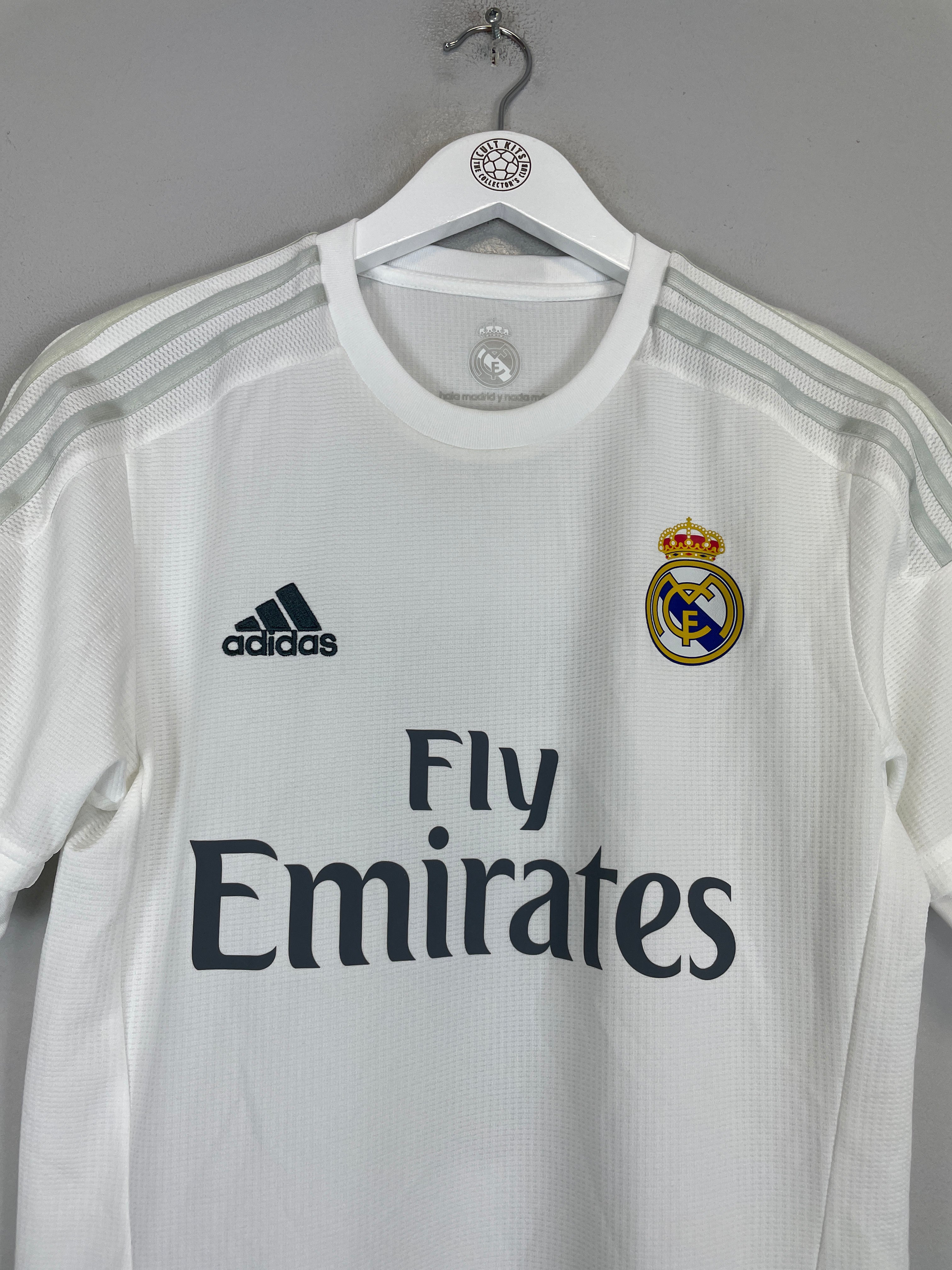 Shop 2015/16 REAL MADRID RONALDO #7 HOME SHIRT (S) ADIDAS, classic football shirts, vintage football shirts & retro soccer jerseys at Cult Kits