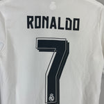 Shop 2015/16 REAL MADRID RONALDO #7 HOME SHIRT (S) ADIDAS, classic football shirts, vintage football shirts & retro soccer jerseys at Cult Kits