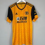 Shop 2020/21 WOLVES NEVES #8 HOME SHIRT (M) ADIDAS, classic football shirts, vintage football shirts & retro soccer jerseys at Cult Kits