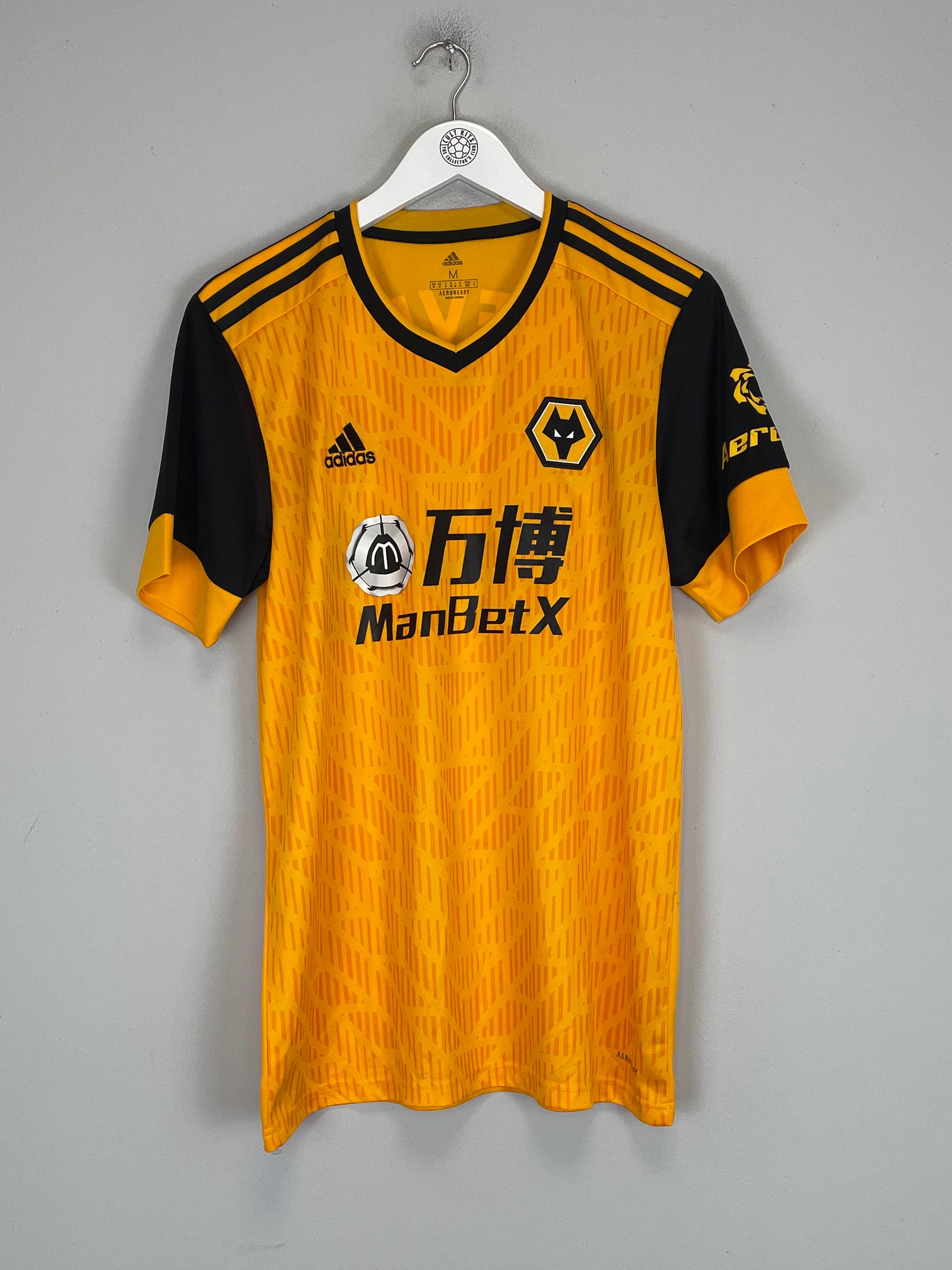 Shop 2020/21 WOLVES NEVES #8 HOME SHIRT (M) ADIDAS, classic football shirts, vintage football shirts & retro soccer jerseys at Cult Kits