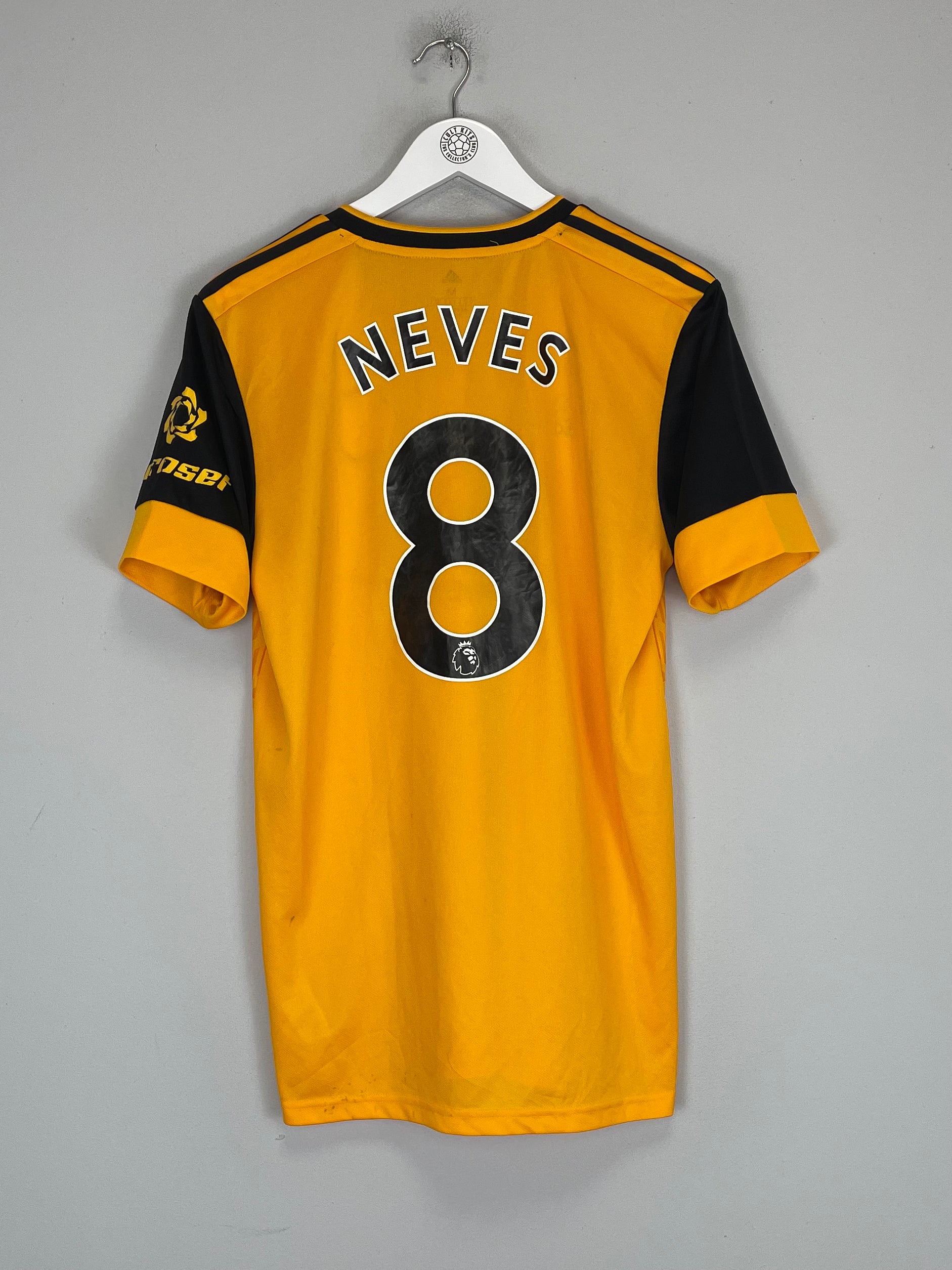 Shop 2020/21 WOLVES NEVES #8 HOME SHIRT (M) ADIDAS, classic football shirts, vintage football shirts & retro soccer jerseys at Cult Kits