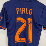 Shop 2016/17 NEW YORK CITY PIRLO #21 AUTHENTIC AWAY SHIRT (S) ADIDAS, classic football shirts, vintage football shirts & retro soccer jerseys at Cult Kits