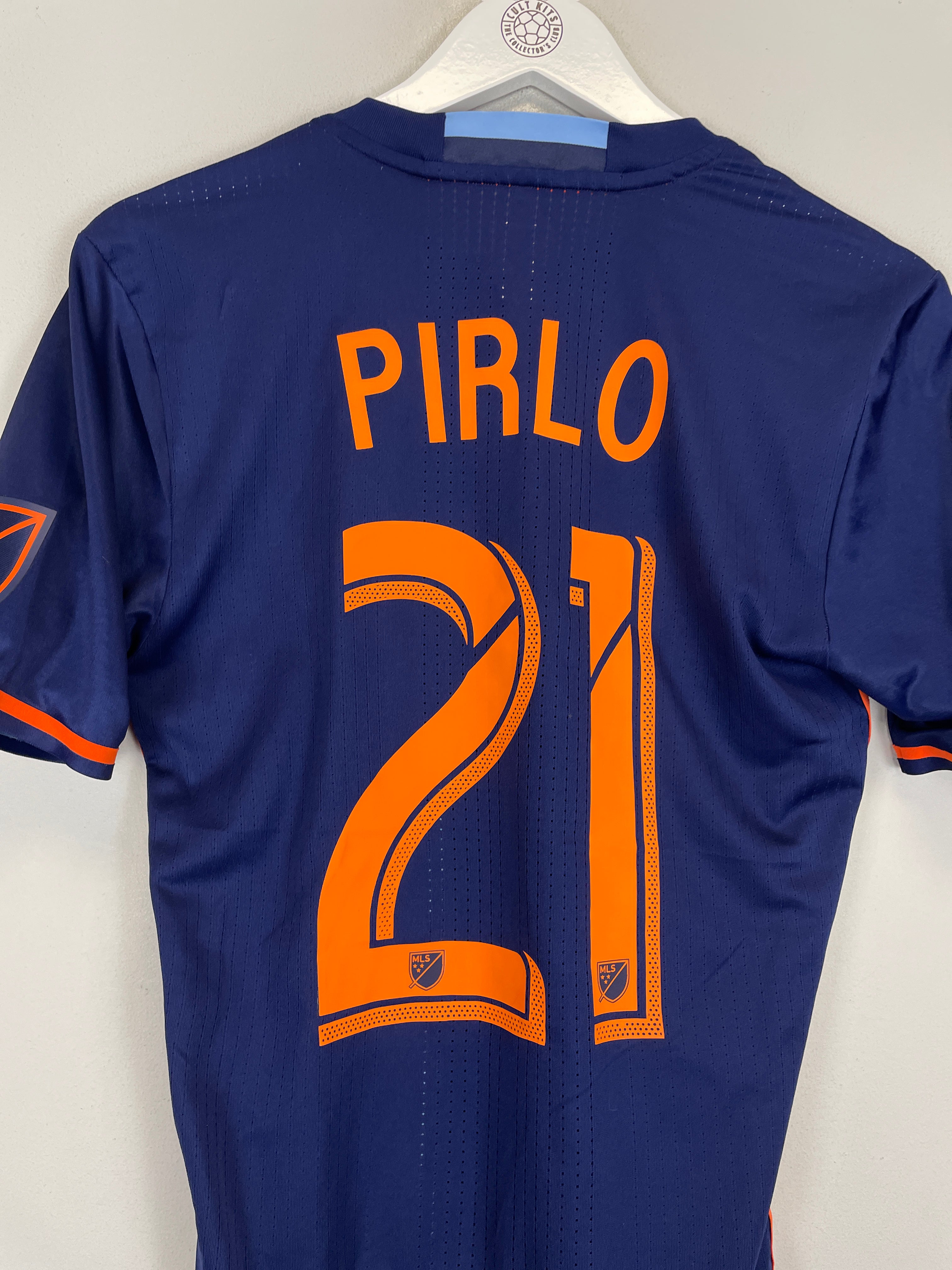 Shop 2016/17 NEW YORK CITY PIRLO #21 AUTHENTIC AWAY SHIRT (S) ADIDAS, classic football shirts, vintage football shirts & retro soccer jerseys at Cult Kits