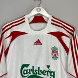 2007/08 LIVERPOOL GERRARD #8 AWAY SHIRT (M) ADIDAS