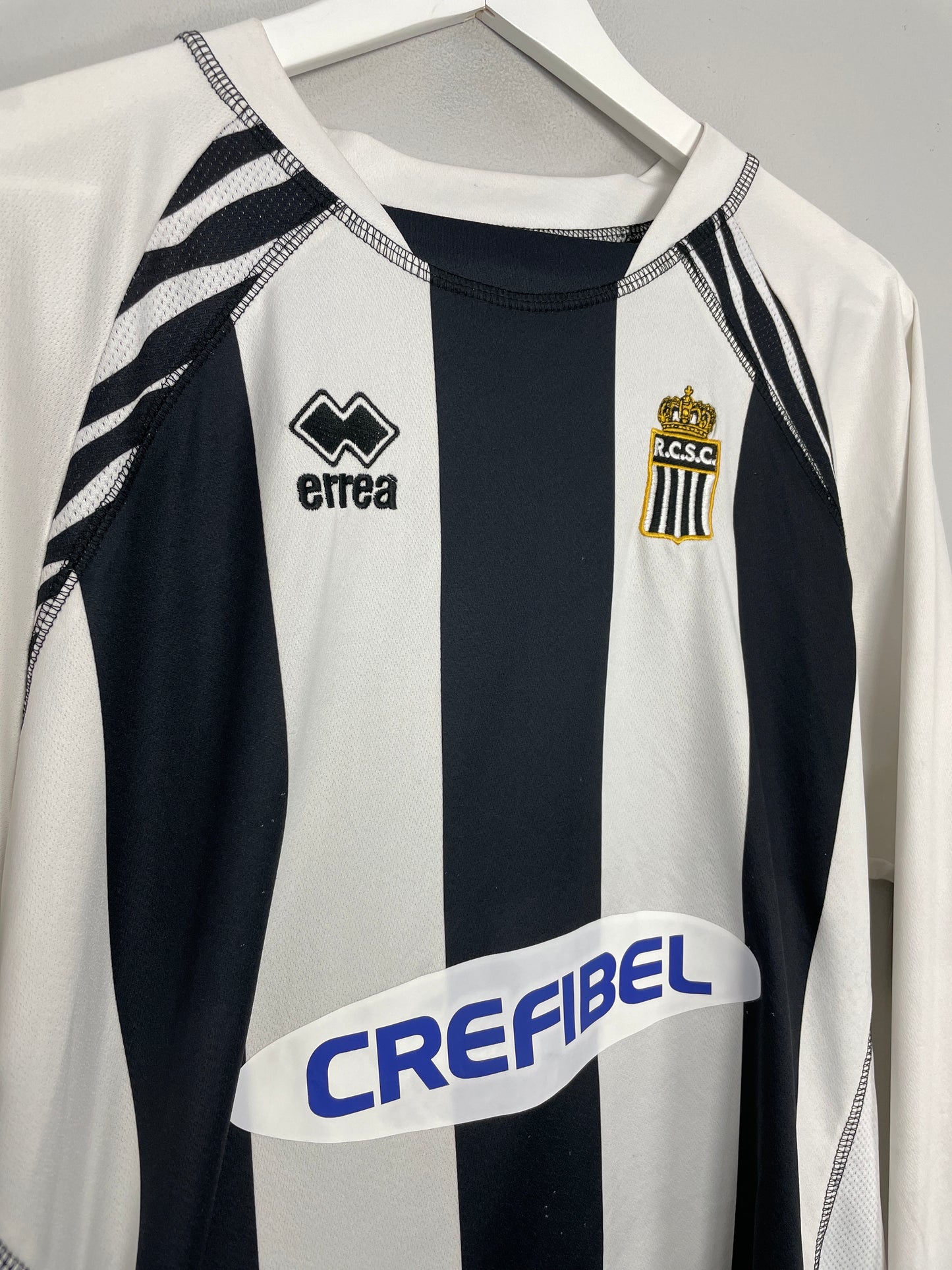 2006/07 SPORTING CHARLEROI #7 L/S HOME SHIRT (4XL) ERREA