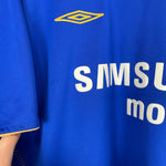 Shop 2005/06 CHELSEA DROGBA #15 *CENTENARY* HOME SHIRT (XXL) UMBRO, classic football shirts, vintage football shirts & retro soccer jerseys at Cult Kits