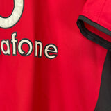 Shop 2002/04 MANCHESTER UNITED KEANE #16 HOME SHIRT (M) NIKE, classic football shirts, vintage football shirts & retro soccer jerseys at Cult Kits