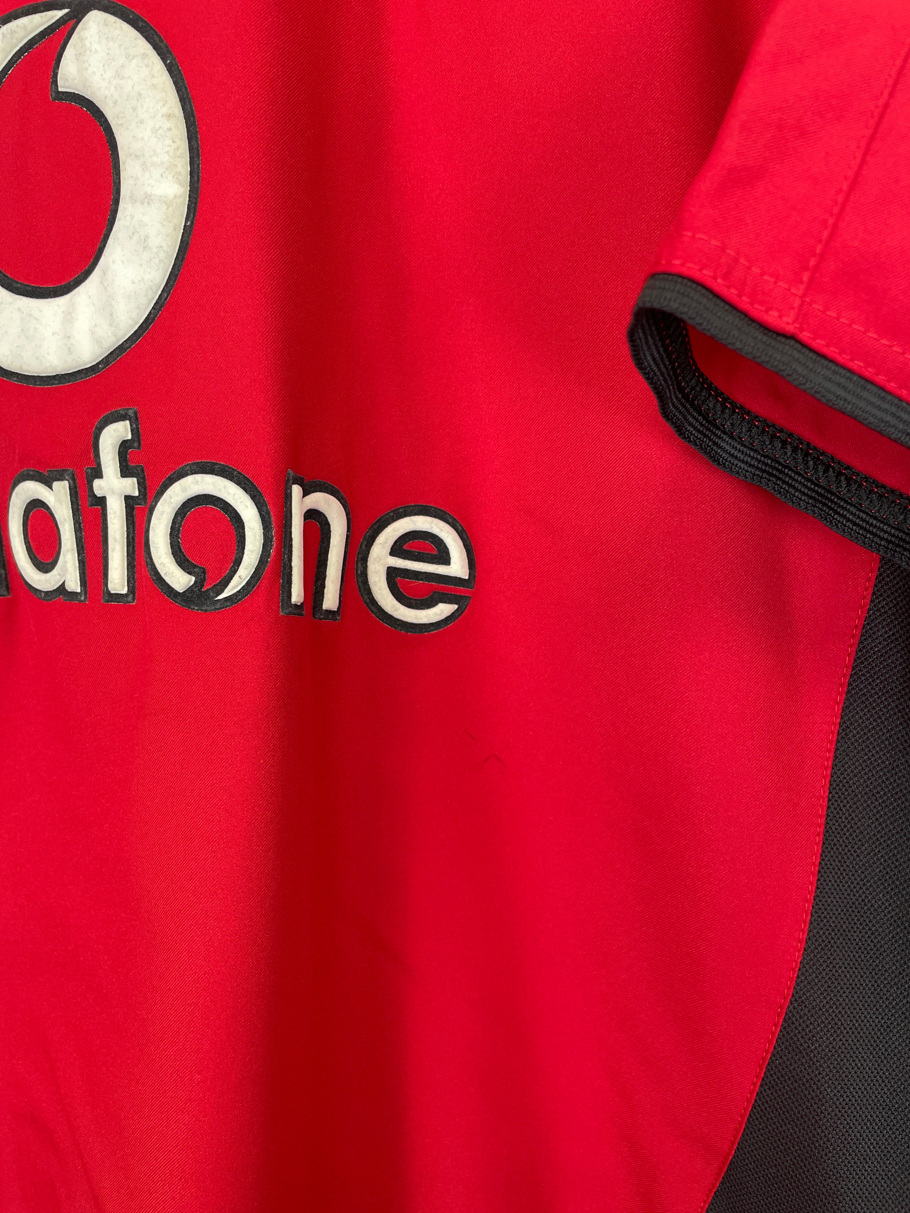 Shop 2002/04 MANCHESTER UNITED KEANE #16 HOME SHIRT (M) NIKE, classic football shirts, vintage football shirts & retro soccer jerseys at Cult Kits