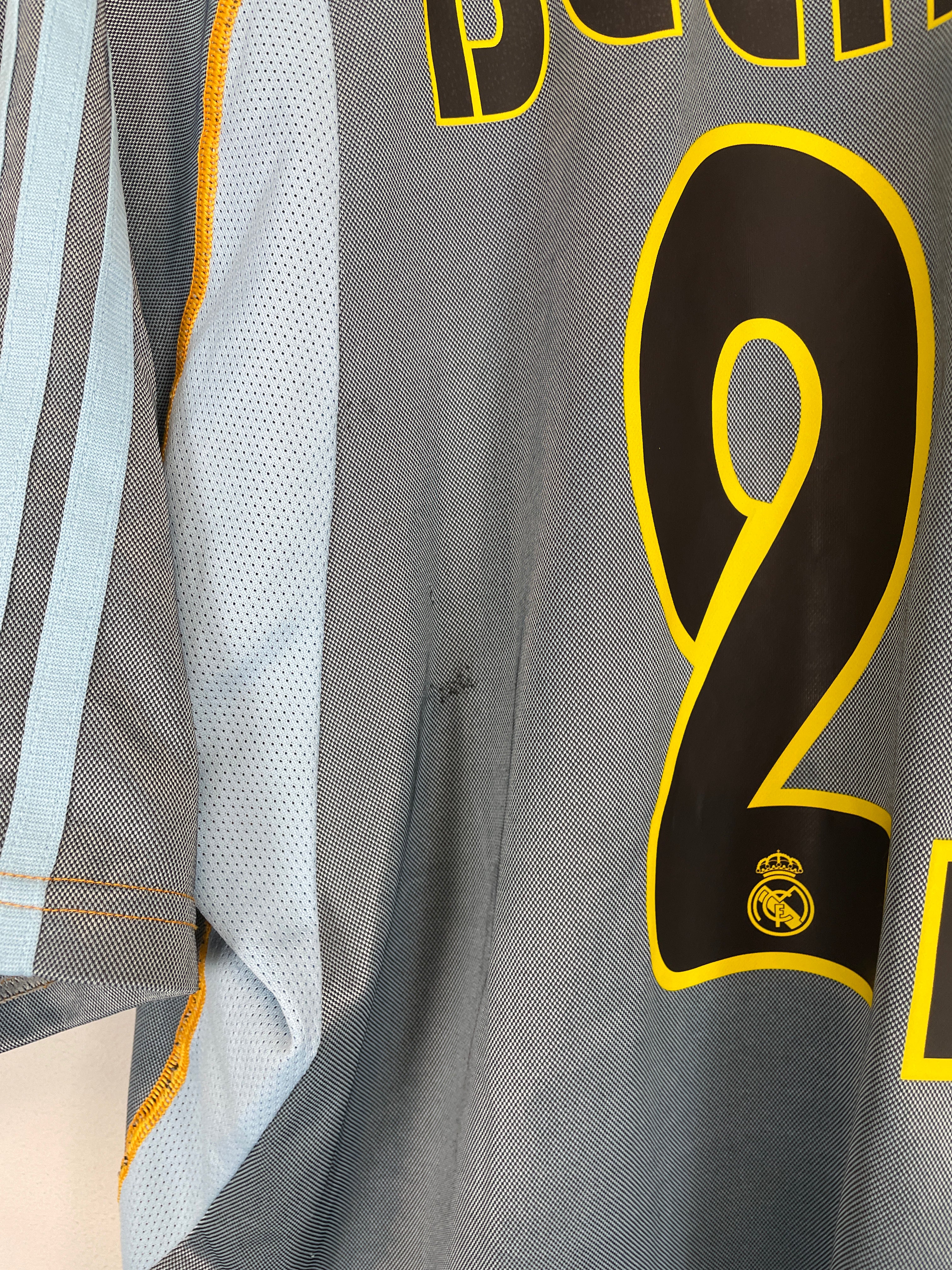 Shop 2003/04 REAL MADRID BECKHAM #23 THIRD SHIRT (XL) ADIDAS, classic football shirts, vintage football shirts & retro soccer jerseys at Cult Kits