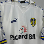 Shop 1998/00 LEEDS UNITED HOME SHIRT (L) PUMA, classic football shirts, vintage football shirts & retro soccer jerseys at Cult Kits