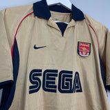 Shop 2001/02 ARSENAL AWAY SHIRT (M) NIKE, classic football shirts, vintage football shirts & retro soccer jerseys at Cult Kits