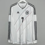 Shop 2012/13 GERMANY SCHWEINSTEIGER #7 *PLAYER ISSUE* L/S HOME SHIRT (XL) ADIDAS, classic football shirts, vintage football shirts & retro soccer jerseys at Cult Kits