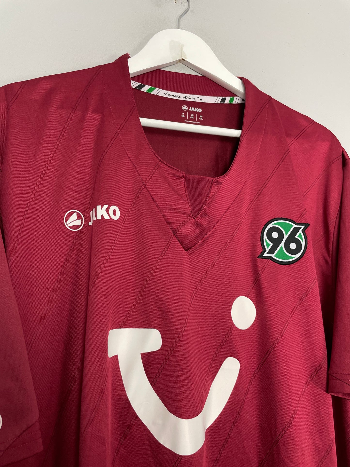 2011/12 HANNOVER 96 SCHLAUDRAFF #13 HOME SHIRT (XXXXL) JAKO