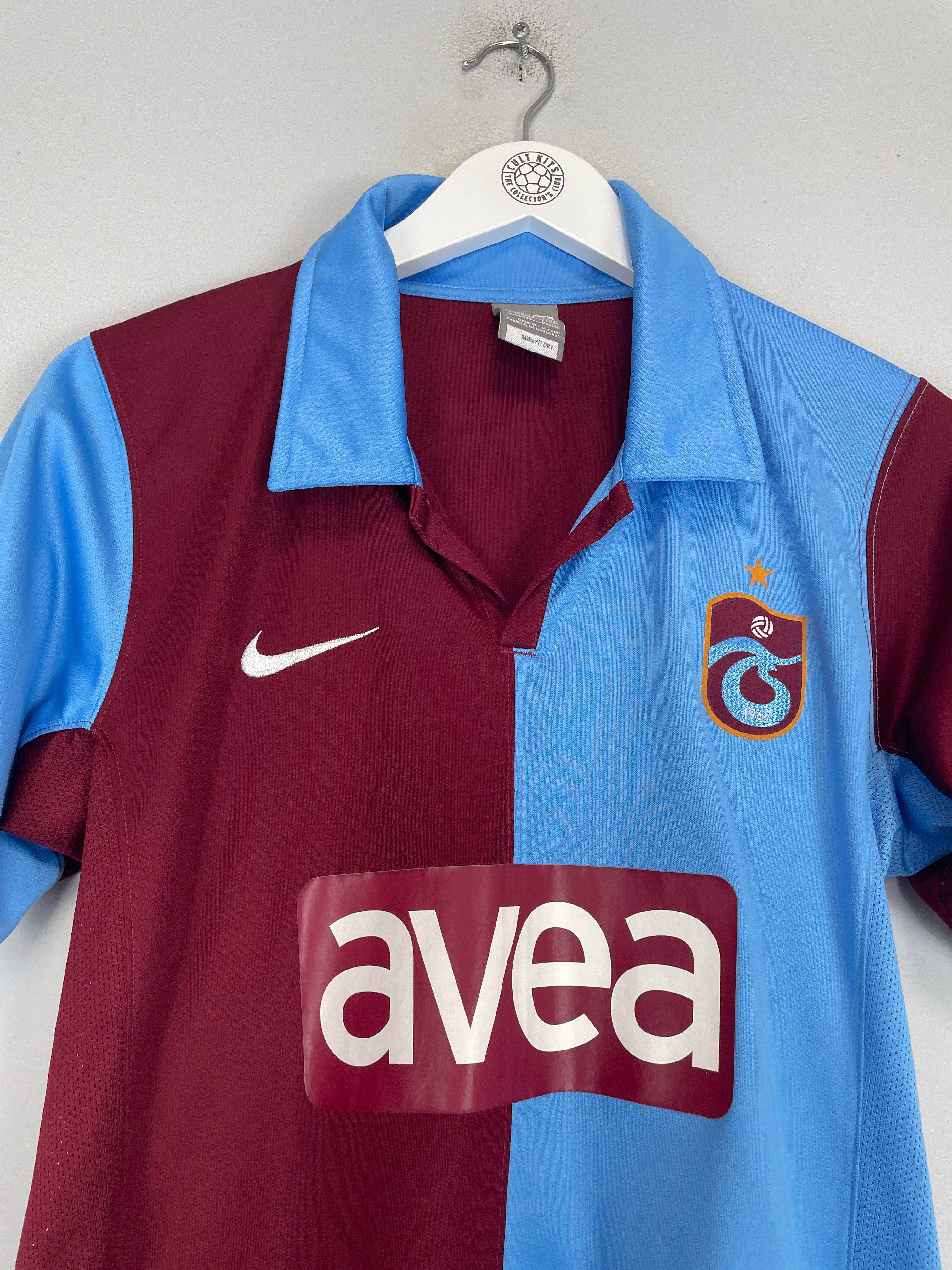 Shop 2008/09 TRABZONSPOR YATTARA #11 HOME SHIRT (S) NIKE, classic football shirts, vintage football shirts & retro soccer jerseys at Cult Kits
