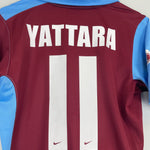 Shop 2008/09 TRABZONSPOR YATTARA #11 HOME SHIRT (S) NIKE, classic football shirts, vintage football shirts & retro soccer jerseys at Cult Kits