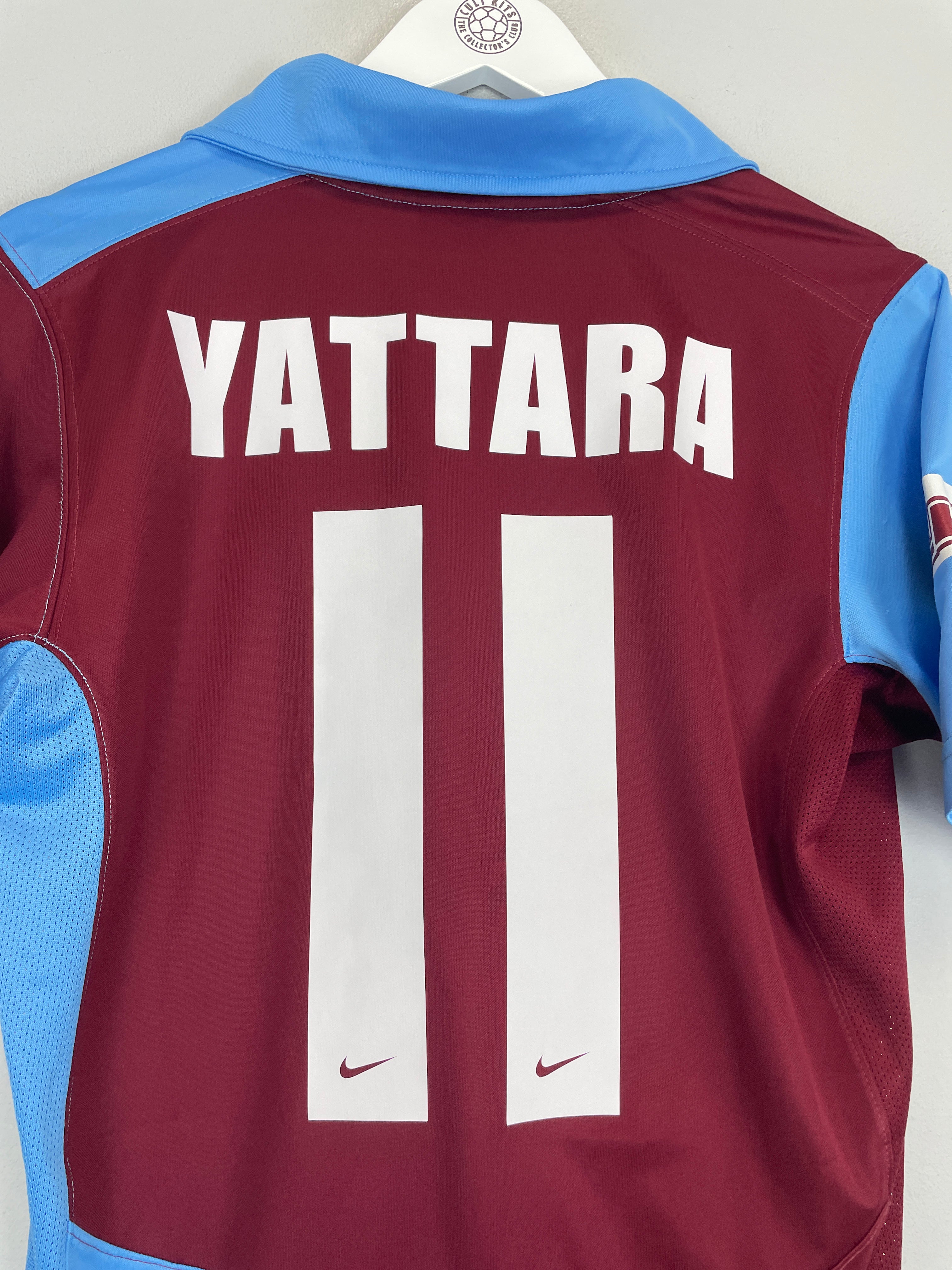 Shop 2008/09 TRABZONSPOR YATTARA #11 HOME SHIRT (S) NIKE, classic football shirts, vintage football shirts & retro soccer jerseys at Cult Kits