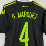 Shop 2015/16 MEXICO MARQUEZ #4 AWAY SHIRT (M) ADIDAS, classic football shirts, vintage football shirts & retro soccer jerseys at Cult Kits