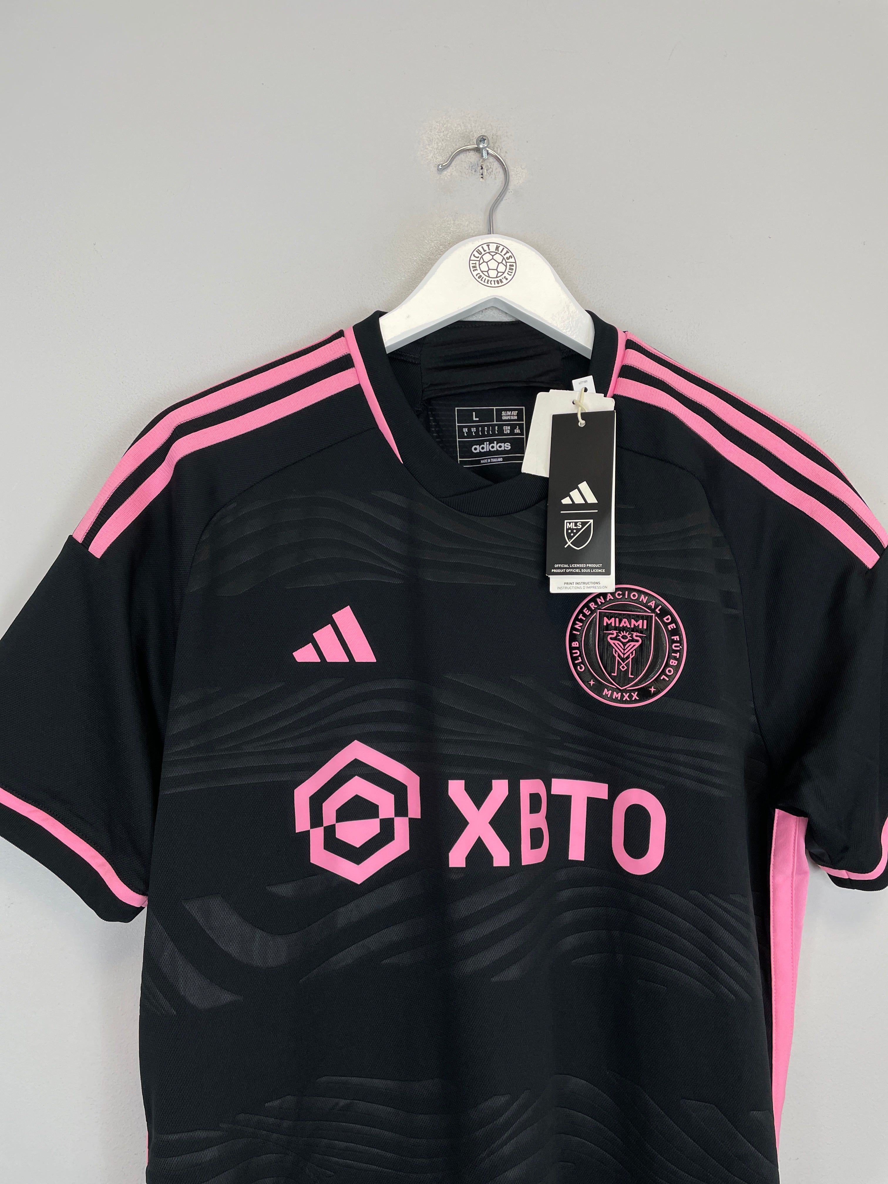 Shop 2023/24 INTER MIAMI *BNWT* AUTHENTIC AWAY SHIRT (L) ADIDAS, classic football shirts, vintage football shirts & retro soccer jerseys at Cult Kits