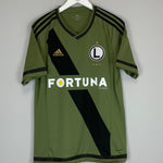 Shop 2015/16 LEGIA WARSAW CENTENARY AWAY SHIRT (M) ADIDAS, classic football shirts, vintage football shirts & retro soccer jerseys at Cult Kits