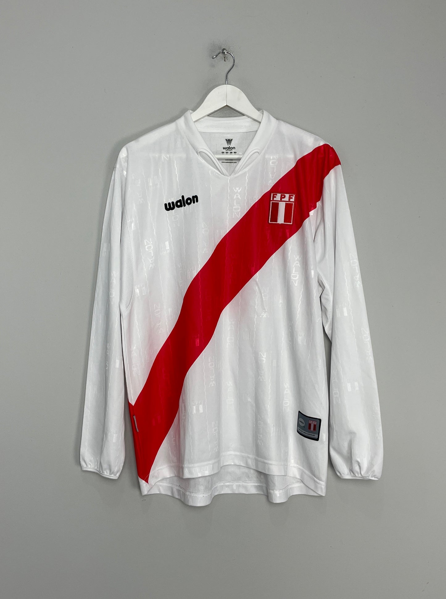 2004/06 PERU L/S HOME SHIRT (XL) WALON