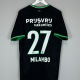 Shop 2024/25 FEYENOORD MILAMBO #27 AWAY SHIRT (L) CASTORE, classic football shirts, vintage football shirts & retro soccer jerseys at Cult Kits