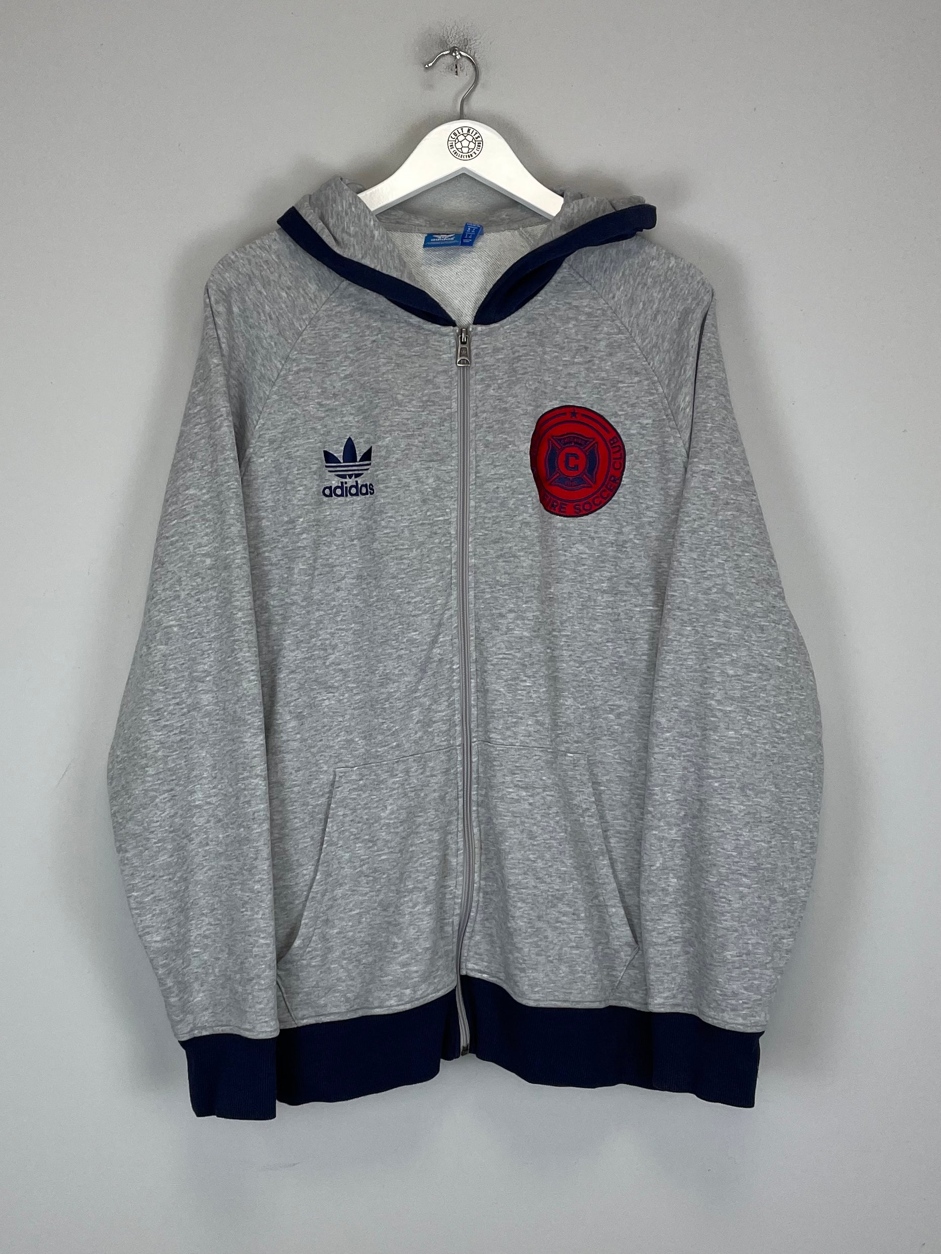 Shop 2012 CHICAGO FIRE ADIDAS ORIGINALS HOODIE (XL), classic football shirts, vintage football shirts & retro soccer jerseys at Cult Kits
