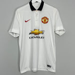 Shop 2014/15 MANCHESTER UNITED ROONEY #10 AWAY SHIRT (M) NIKE, classic football shirts, vintage football shirts & retro soccer jerseys at Cult Kits