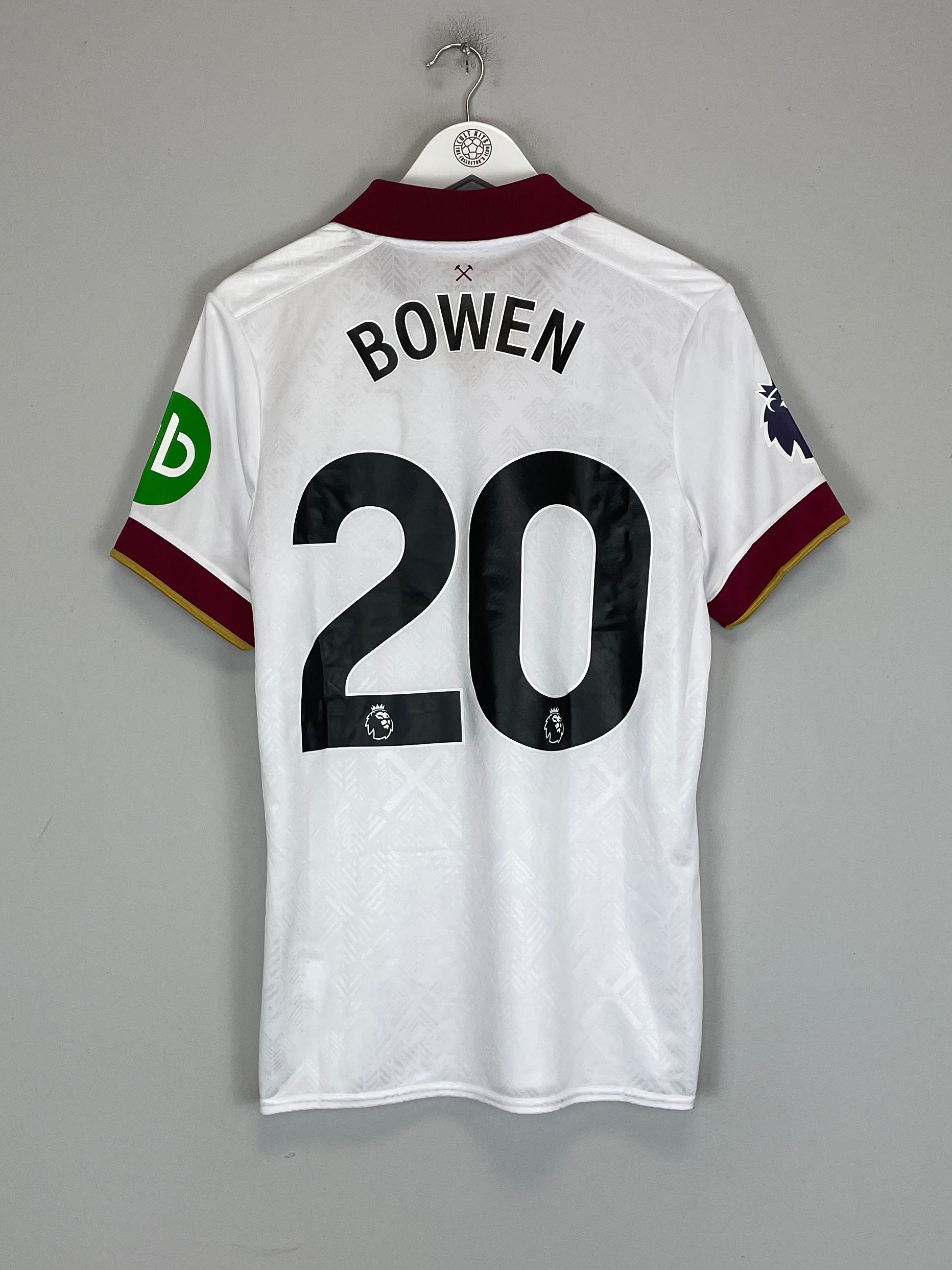Shop 2024/25 WEST HAM BOWEN #20 THIRD SHIRT (M) UMBRO, classic football shirts, vintage football shirts & retro soccer jerseys at Cult Kits