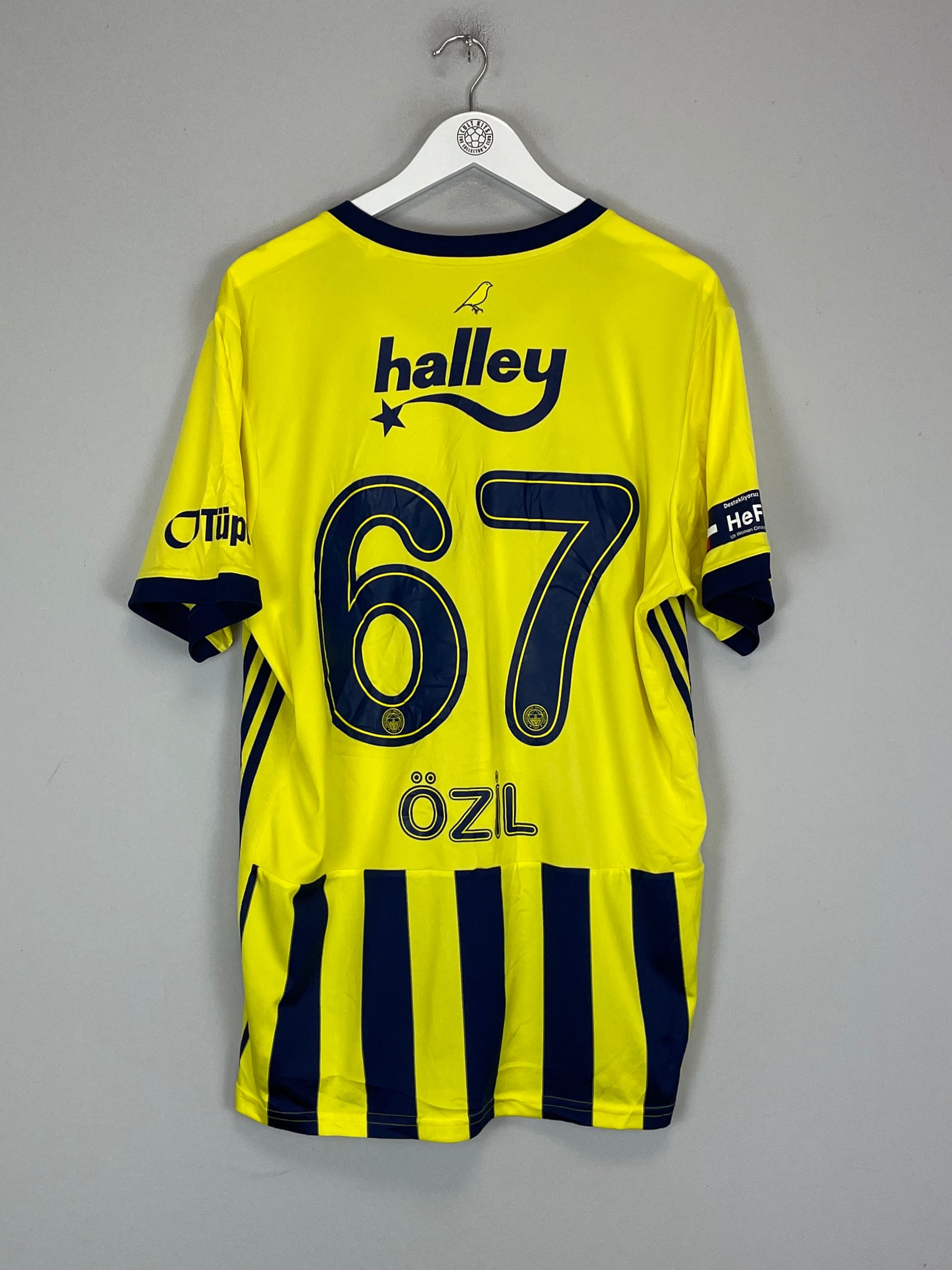 Shop 2020/21 FENERBAHCE OZIL #67 HOME SHIRT (XL) ADIDAS, classic football shirts, vintage football shirts & retro soccer jerseys at Cult Kits