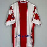 Shop 1999/00 ATLETICO MADRID HOME SHIRT (XL) REEBOK, classic football shirts, vintage football shirts & retro soccer jerseys at Cult Kits