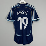 Shop 2006/07 ARGENTINA MESSI #19 AWAY SHIRT (M) ADIDAS, classic football shirts, vintage football shirts & retro soccer jerseys at Cult Kits