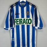 Shop 1997/98 DEPORTIVO LA CORUNA HOME SHIRT (XL) ADIDAS, classic football shirts, vintage football shirts & retro soccer jerseys at Cult Kits