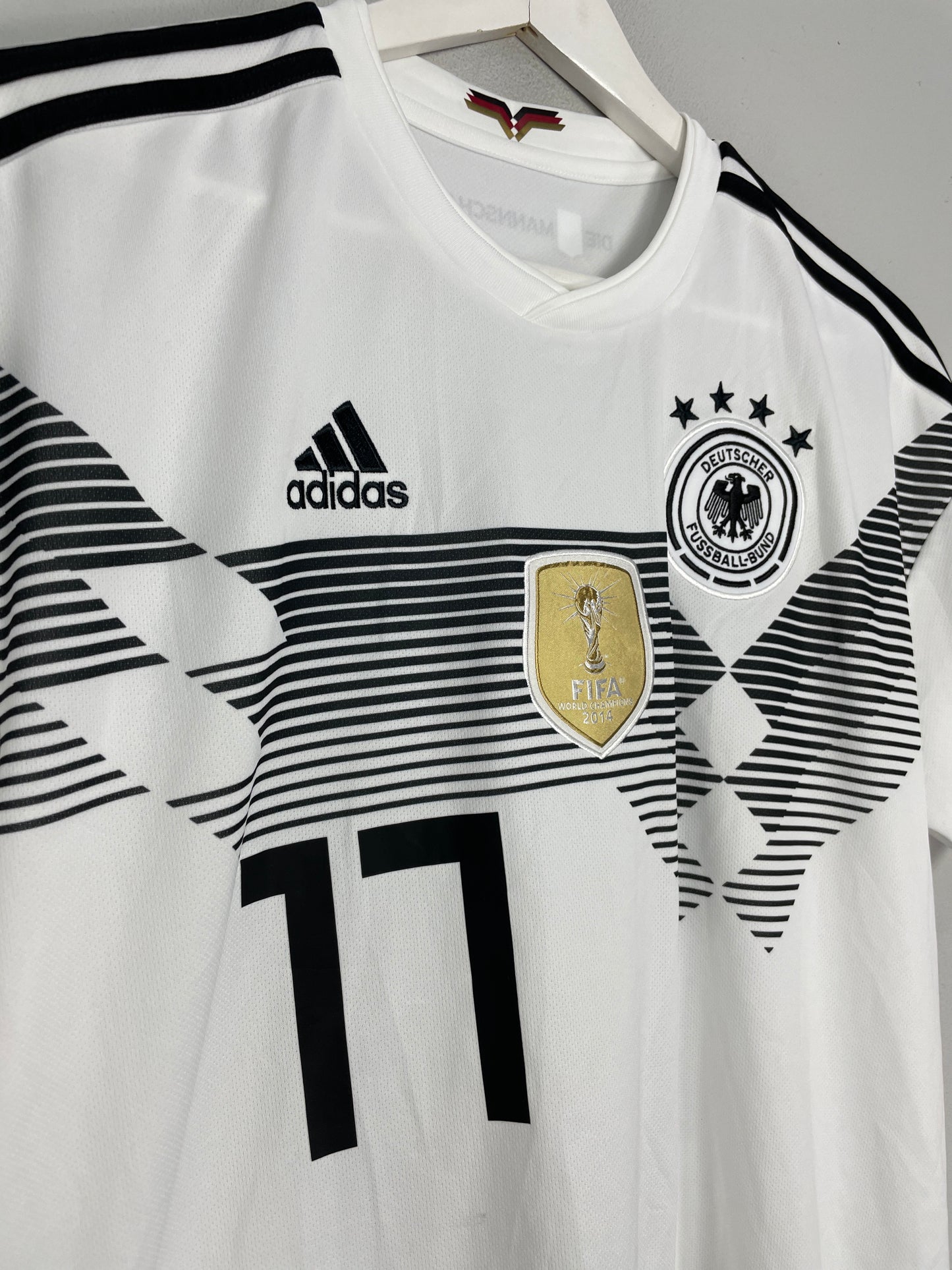 2018/19 GERMANY BOATENG #17 HOME SHIRT (L) ADIDAS