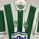 Shop 1995/96 JUVENTUDE #9 HOME SHIRT (L) FINTA, classic football shirts, vintage football shirts & retro soccer jerseys at Cult Kits