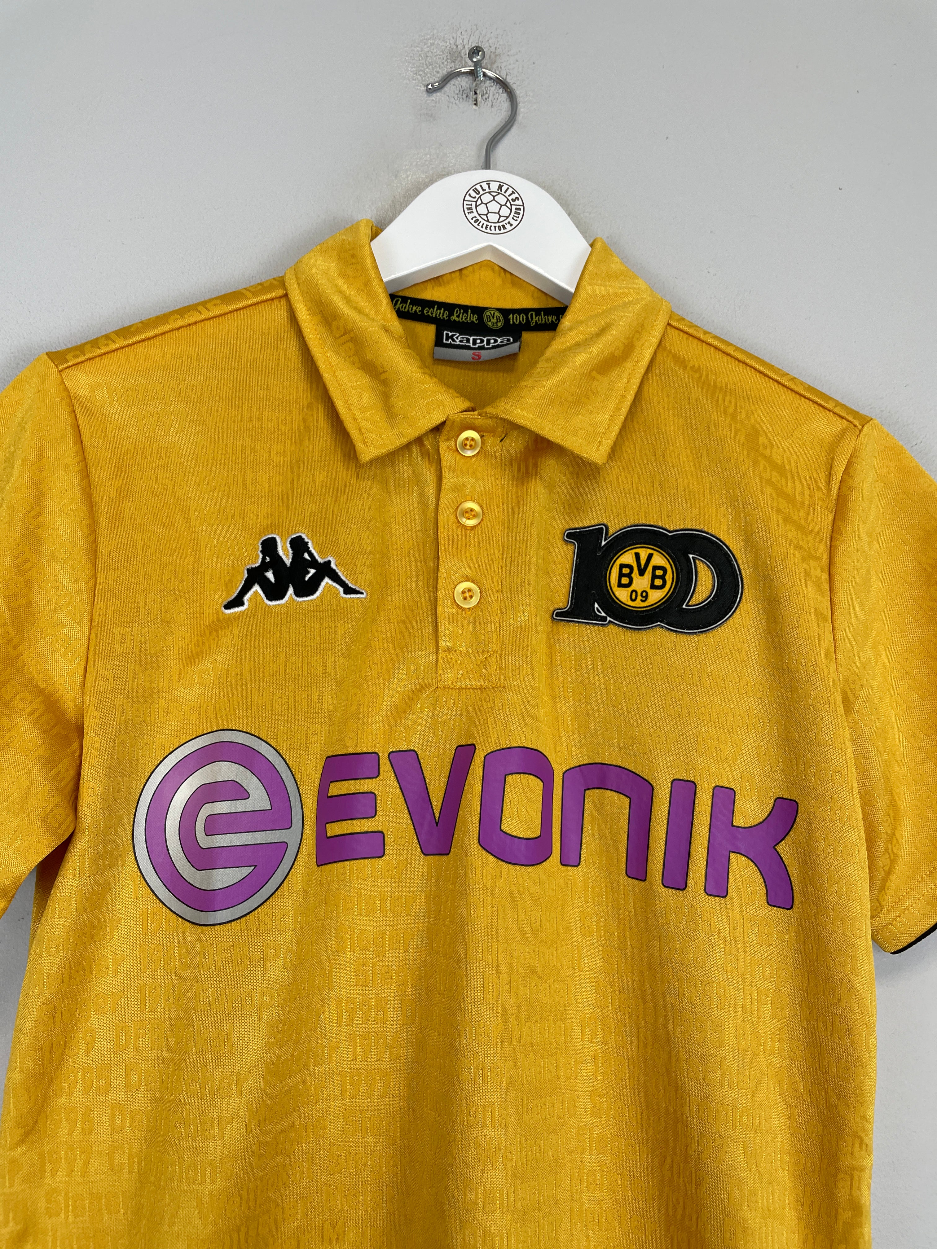 Shop 2009 DORTMUND *CENTENARY* SHIRT (S) KAPPA, classic football shirts, vintage football shirts & retro soccer jerseys at Cult Kits