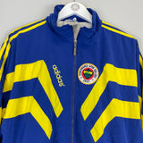 Shop 1995/96 FENERBAHCE TRACK JACKET (L) ADIDAS, classic football shirts, vintage football shirts & retro soccer jerseys at Cult Kits