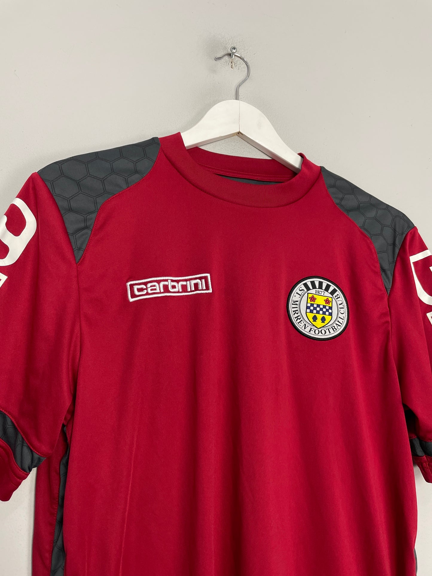2014/15 ST MIRREN TRAINING SHIRT (L) CARBRINI