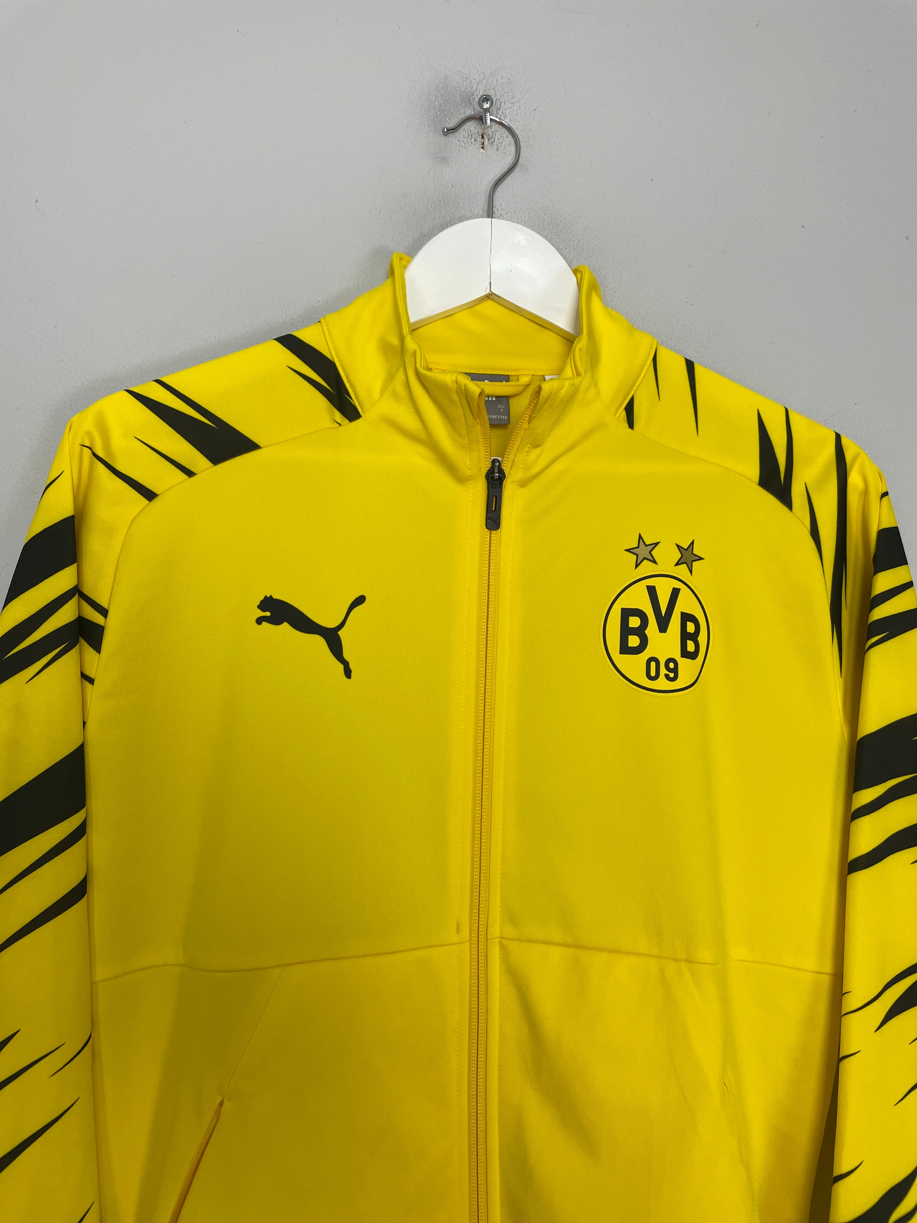 Shop 2020/21 DORTMUND TRACK JACKET (S) PUMA, classic football shirts, vintage football shirts & retro soccer jerseys at Cult Kits