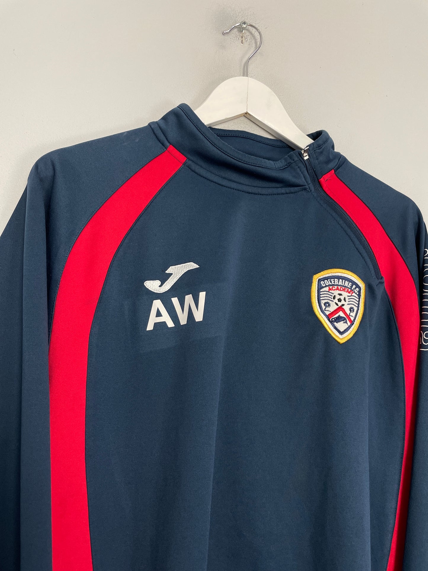 2016/17 COLERAINE FC ACADEMY DRILL TOP (L) JOMA